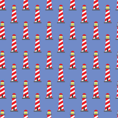 Eigenproduktion Stoff Leuchtturm