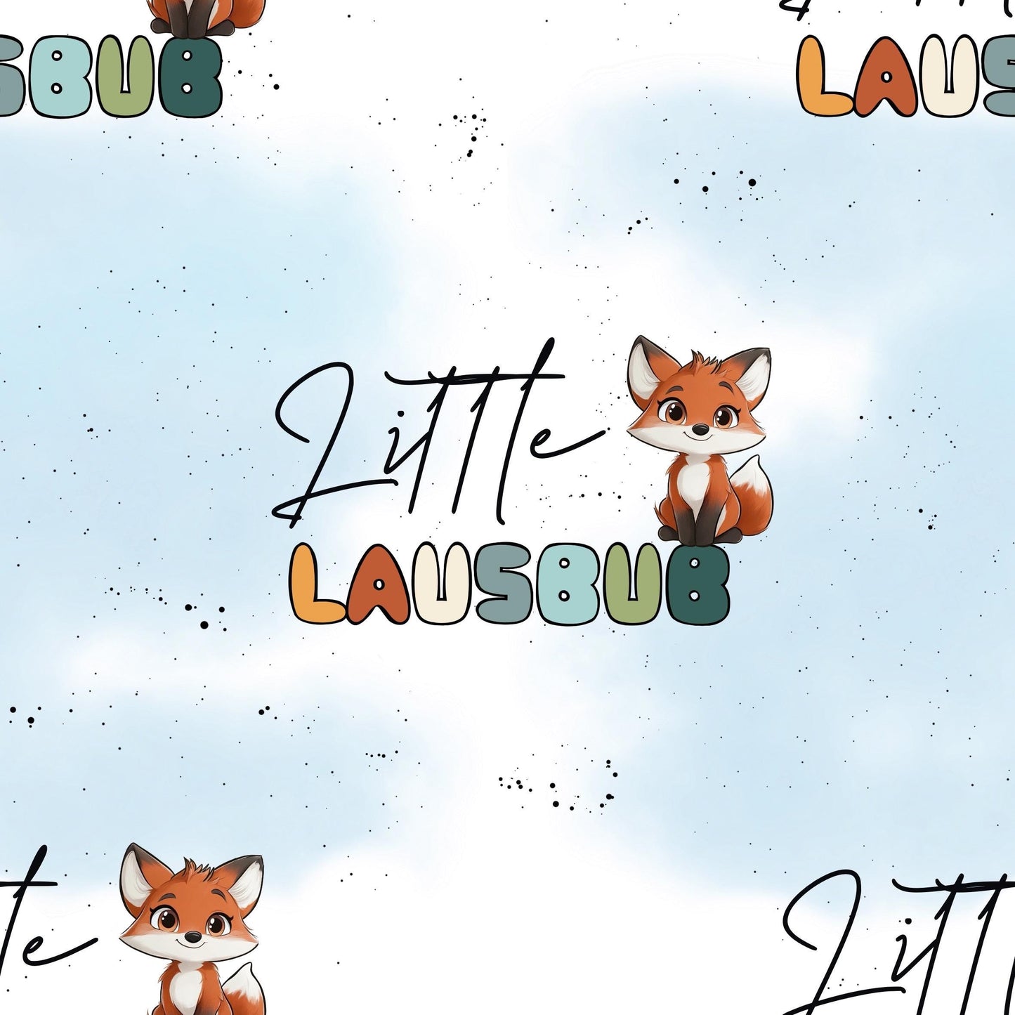 Eigenproduktion Stoff Lausbub