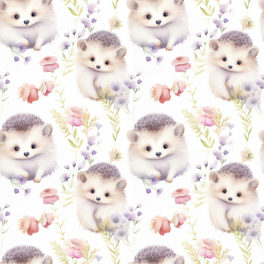 Eigenproduktion Stoff Igel