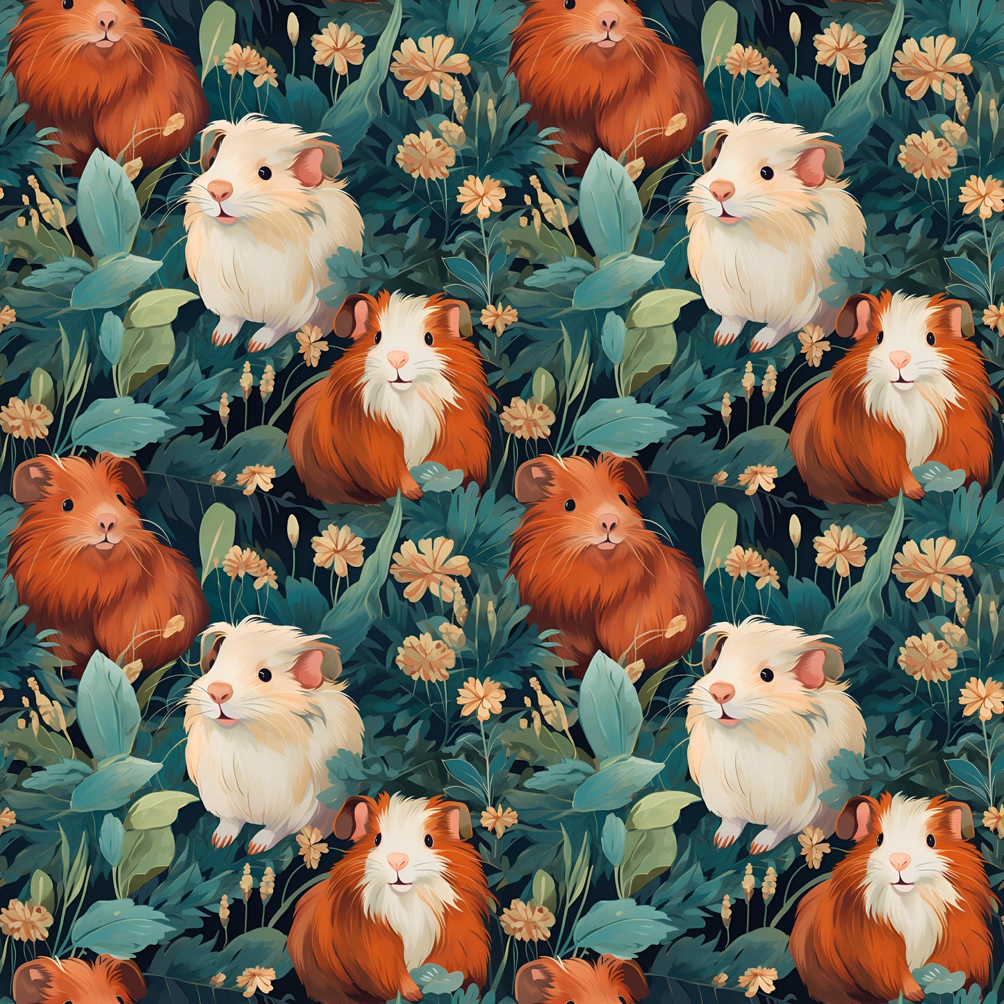 Eigenproduktion Stoff Meerschweinchen