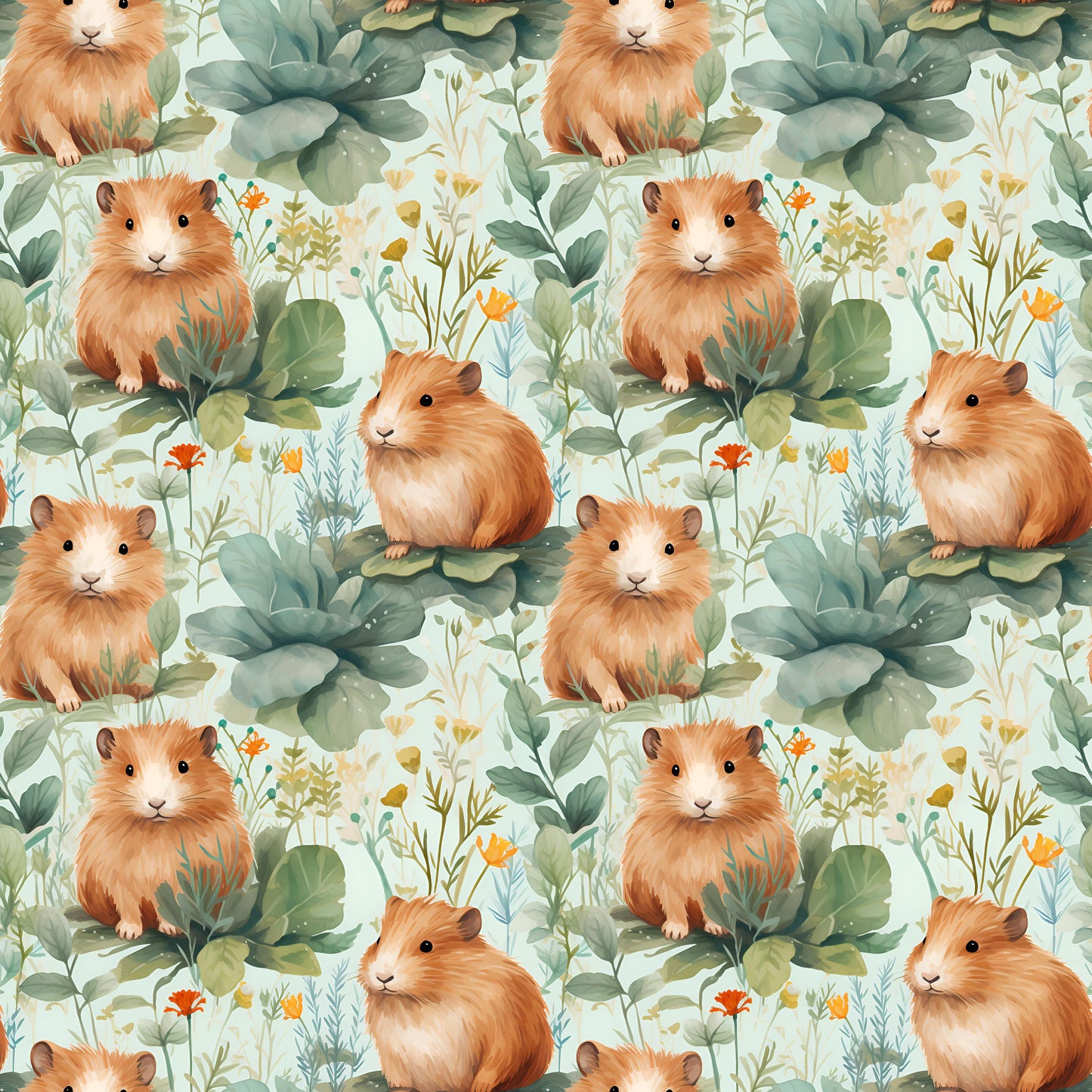 Eigenproduktion Stoff Meerschweinchen