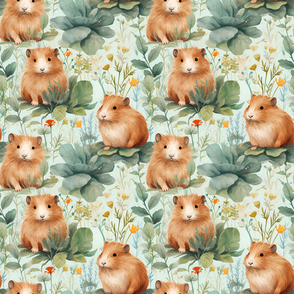 Eigenproduktion Stoff Meerschweinchen