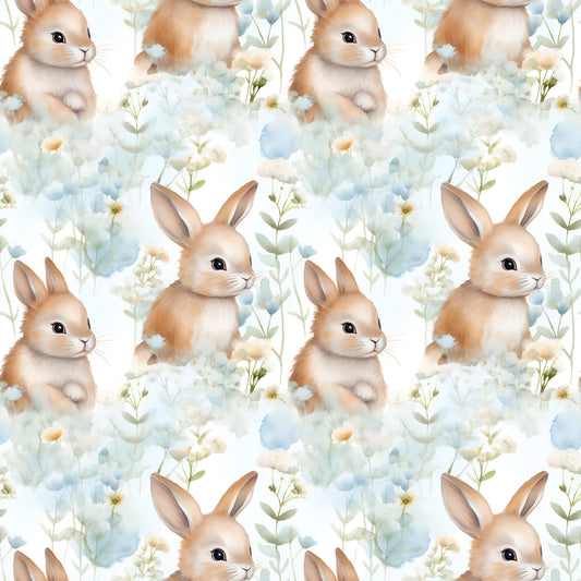 Eigenproduktion Stoff Hase