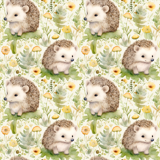 Eigenproduktion Stoff Igel