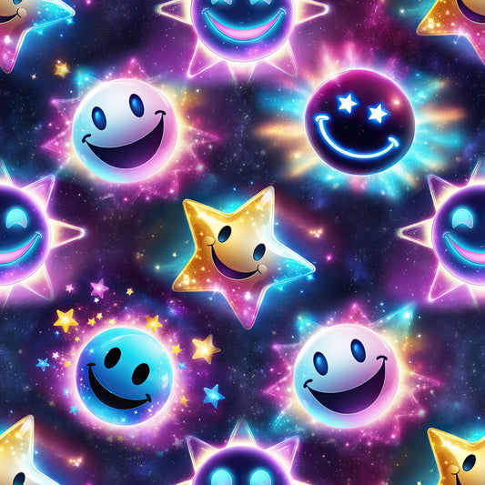 Eigenproduktion Stoff Galaxy