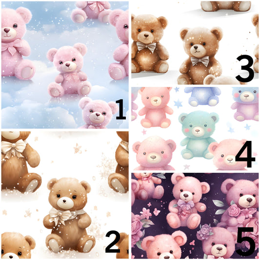 Eigenproduktion Stoff Teddybären