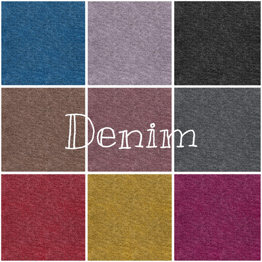 Eigenproduktion Denim Stoffe