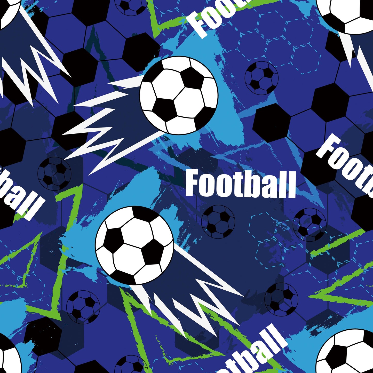 Eigenproduktion Stoff Fußball