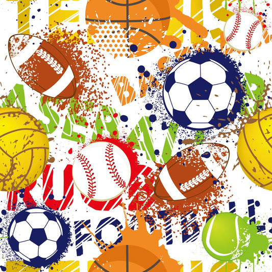 Eigenproduktion Stoff Fußball