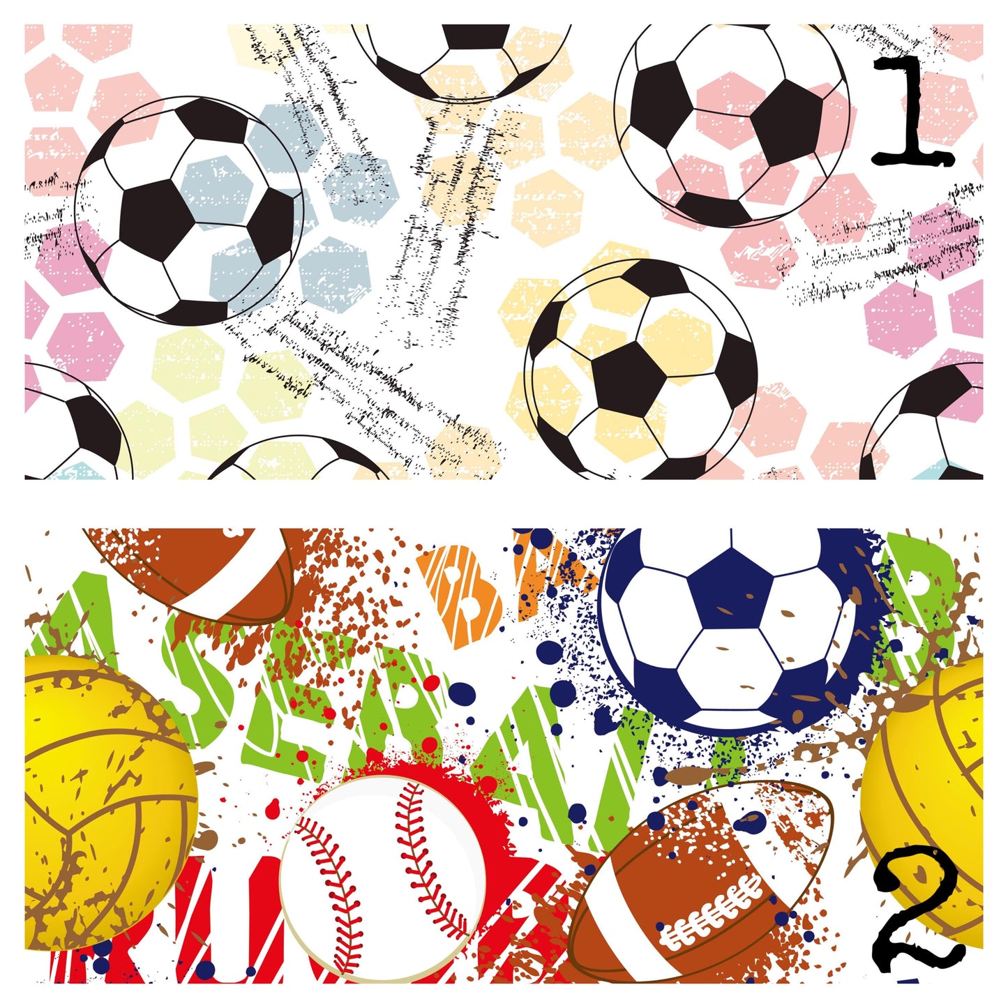 Eigenproduktion Stoff Fußball