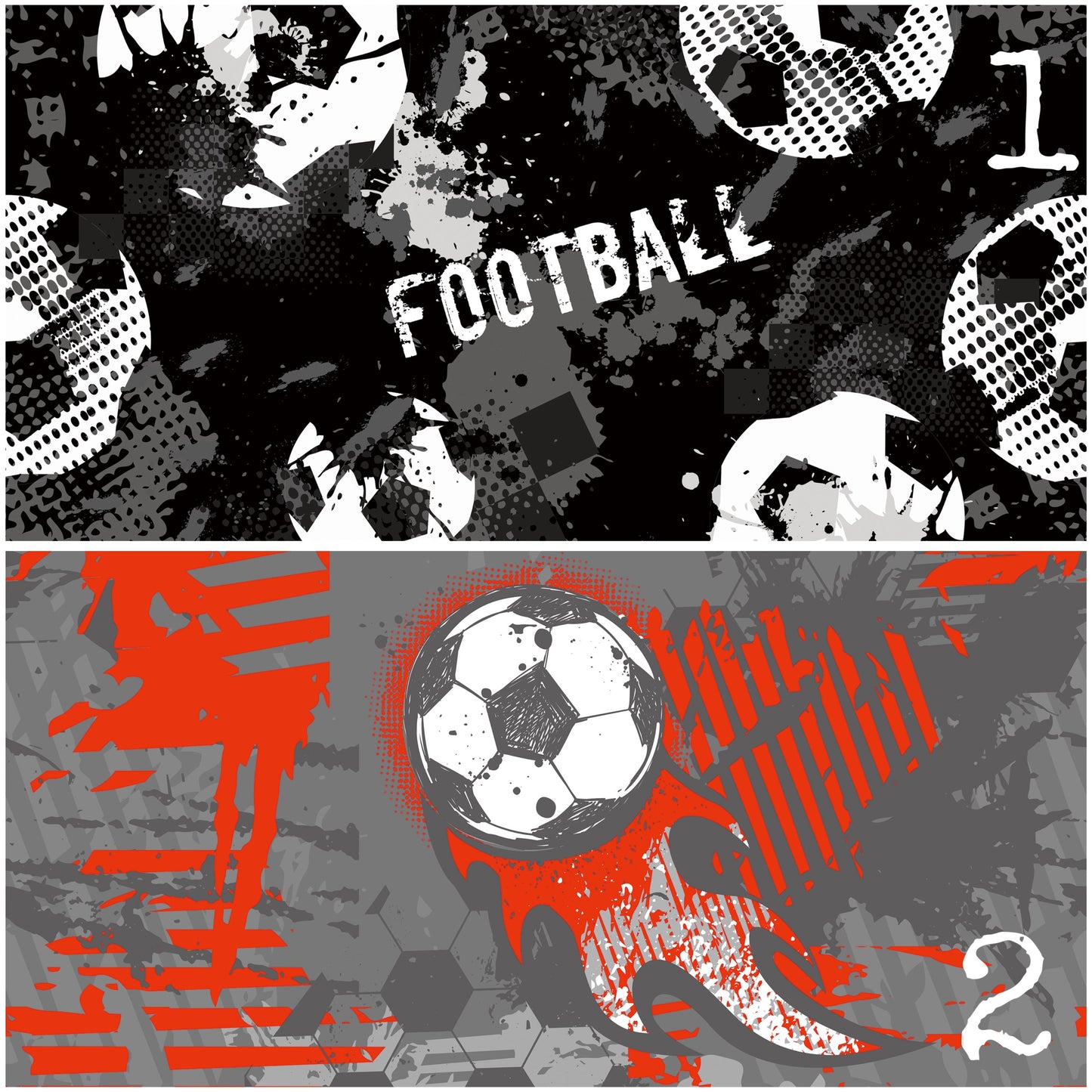 Eigenproduktion Stoff Fußball