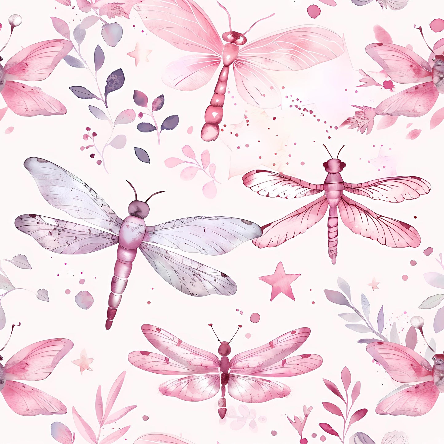 Eigenproduktion Stoff Libelle