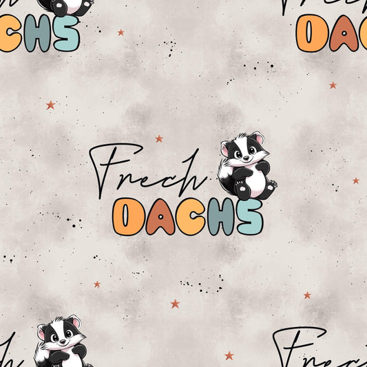 Eigenproduktion Stoff Frech Dachs