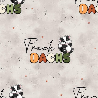 Eigenproduktion Stoff Frech Dachs