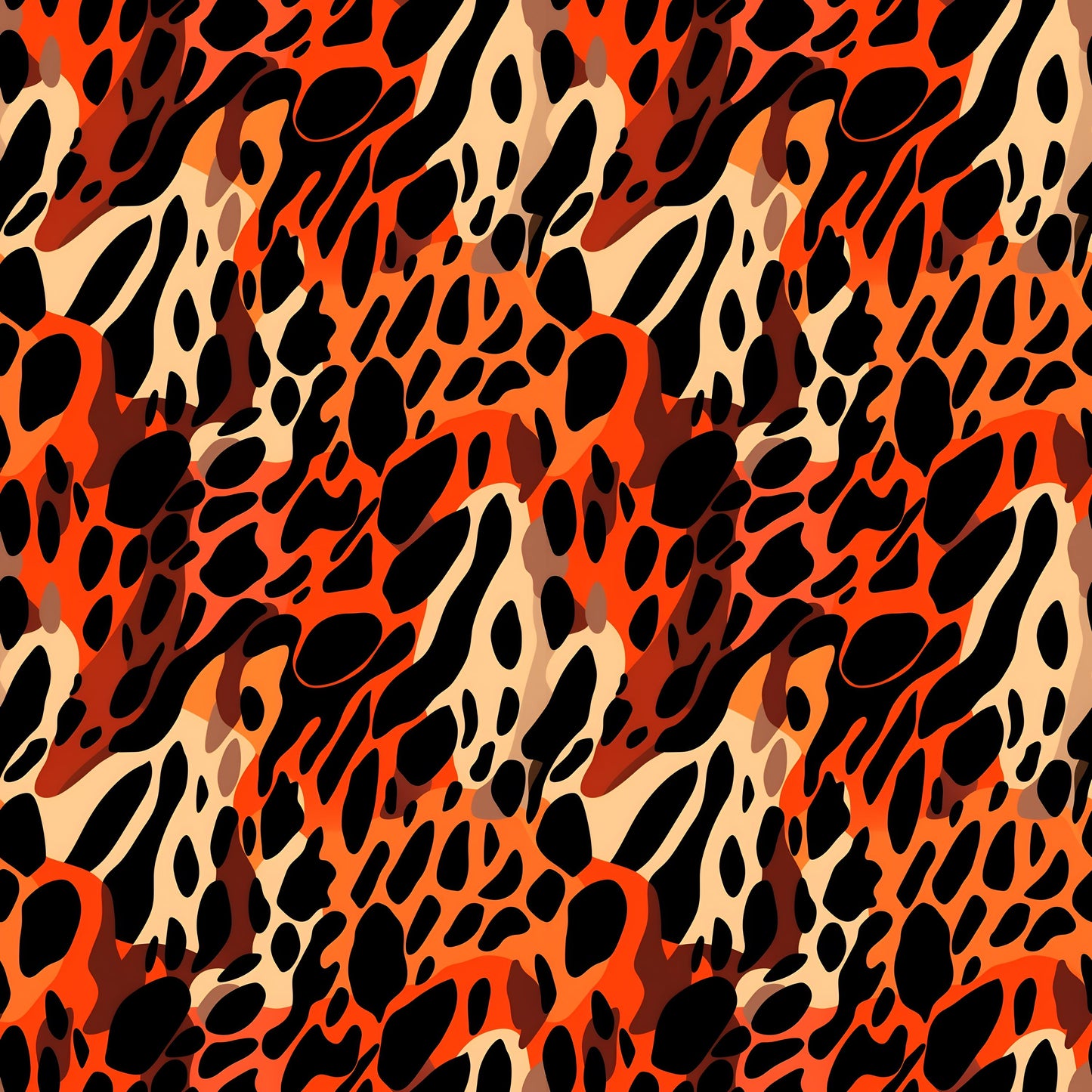 Eigenproduktion Stoff Animal Print - Zebra - Leopard - Tiger - Gepard