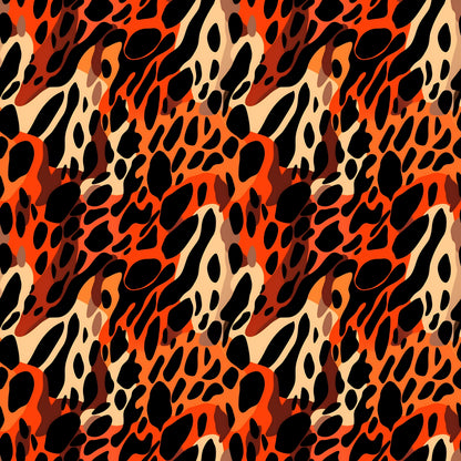 Eigenproduktion Stoff Animal Print - Zebra - Leopard - Tiger - Gepard