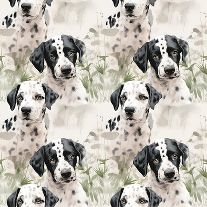 Eigenproduktion Stoff Hunde