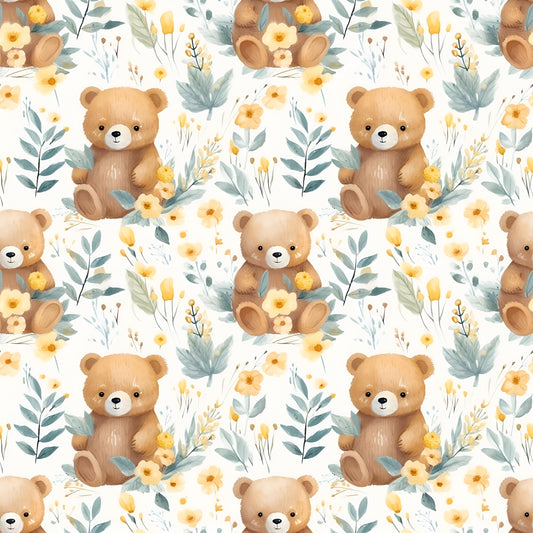 Eigenproduktion Stoff Bär