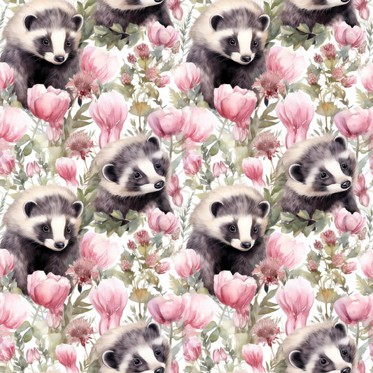 Eigenproduktion Stoff Dachs