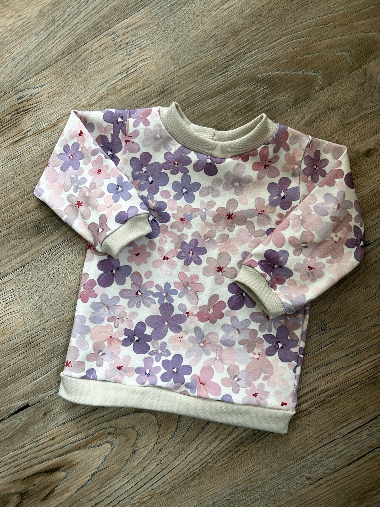Eigenproduktion Stoff Boho Blumen