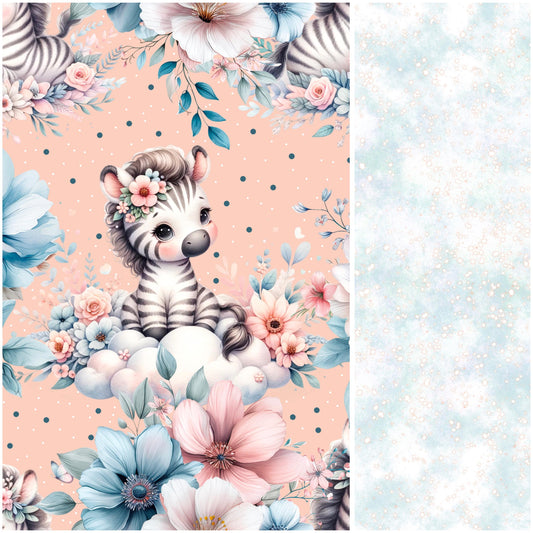 Eigenproduktion Stoff Zebra