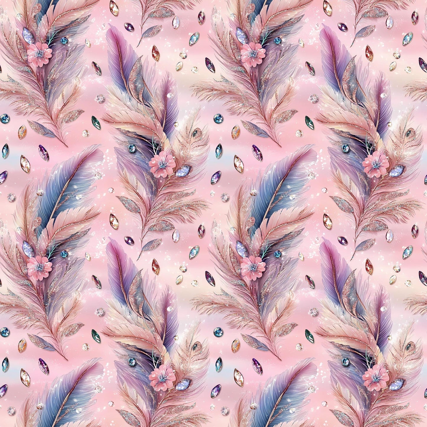 Eigenproduktion Stoff Feder