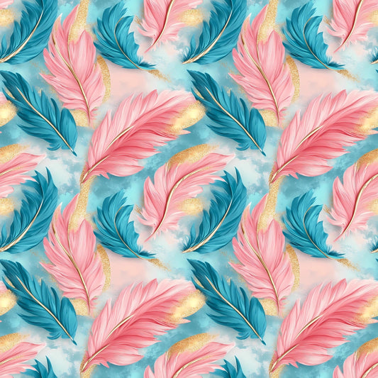 Eigenproduktion Stoff Feder