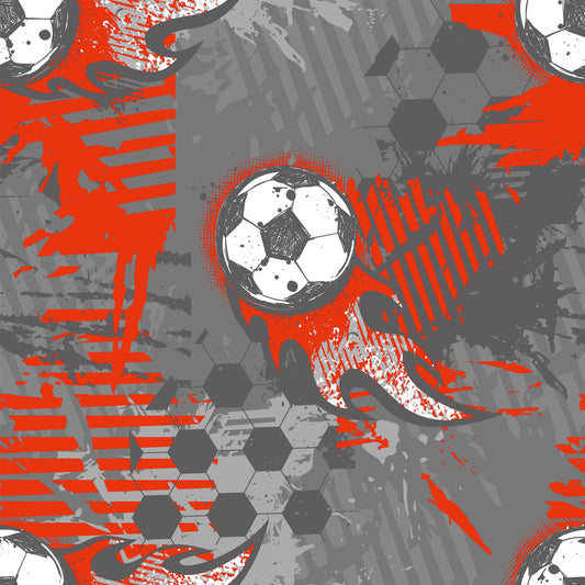 Eigenproduktion Stoff Fußball