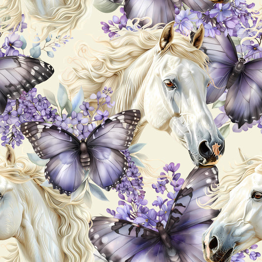 Eigenproduktion Stoff Pferd