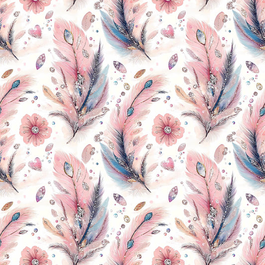 Eigenproduktion Stoff Feder