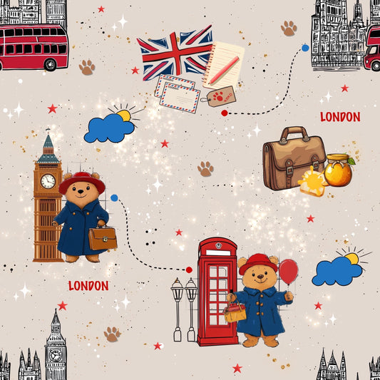 Eigenproduktion Stoff Bär London