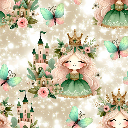 Eigenproduktion Stoff Prinzessin
