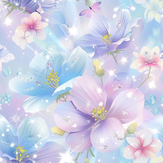 Eigenproduktion Stoff Blumen