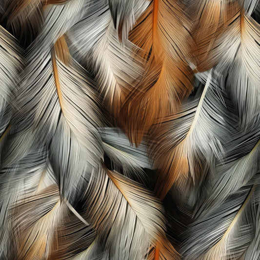 Eigenproduktion Stoff Feder