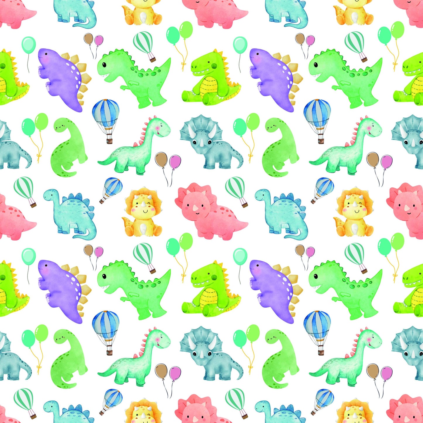 Eigenproduktion Stoff Dino - Dinosaurier