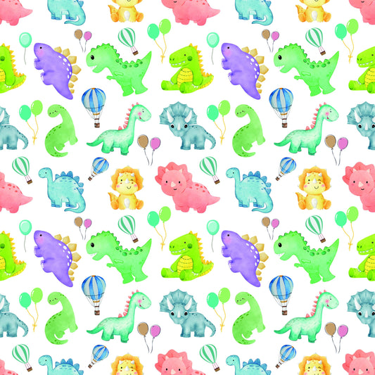 Eigenproduktion Stoff Dino - Dinosaurier