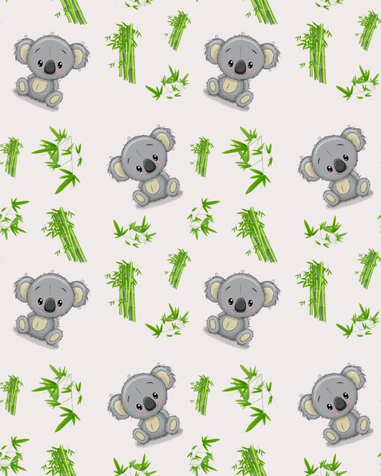 Eigenproduktion Stoff Koala