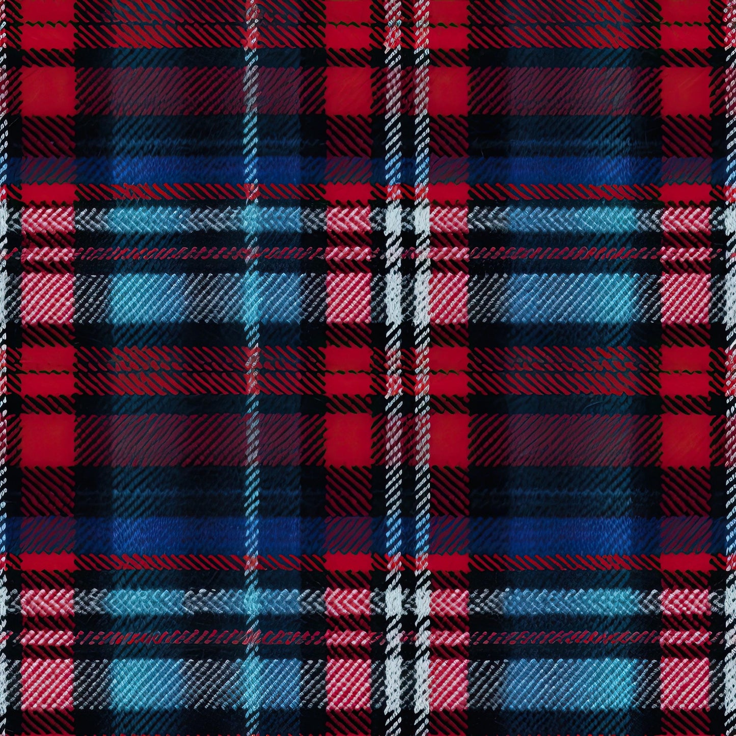 Eigenproduktion Stoff Schottische Tartans