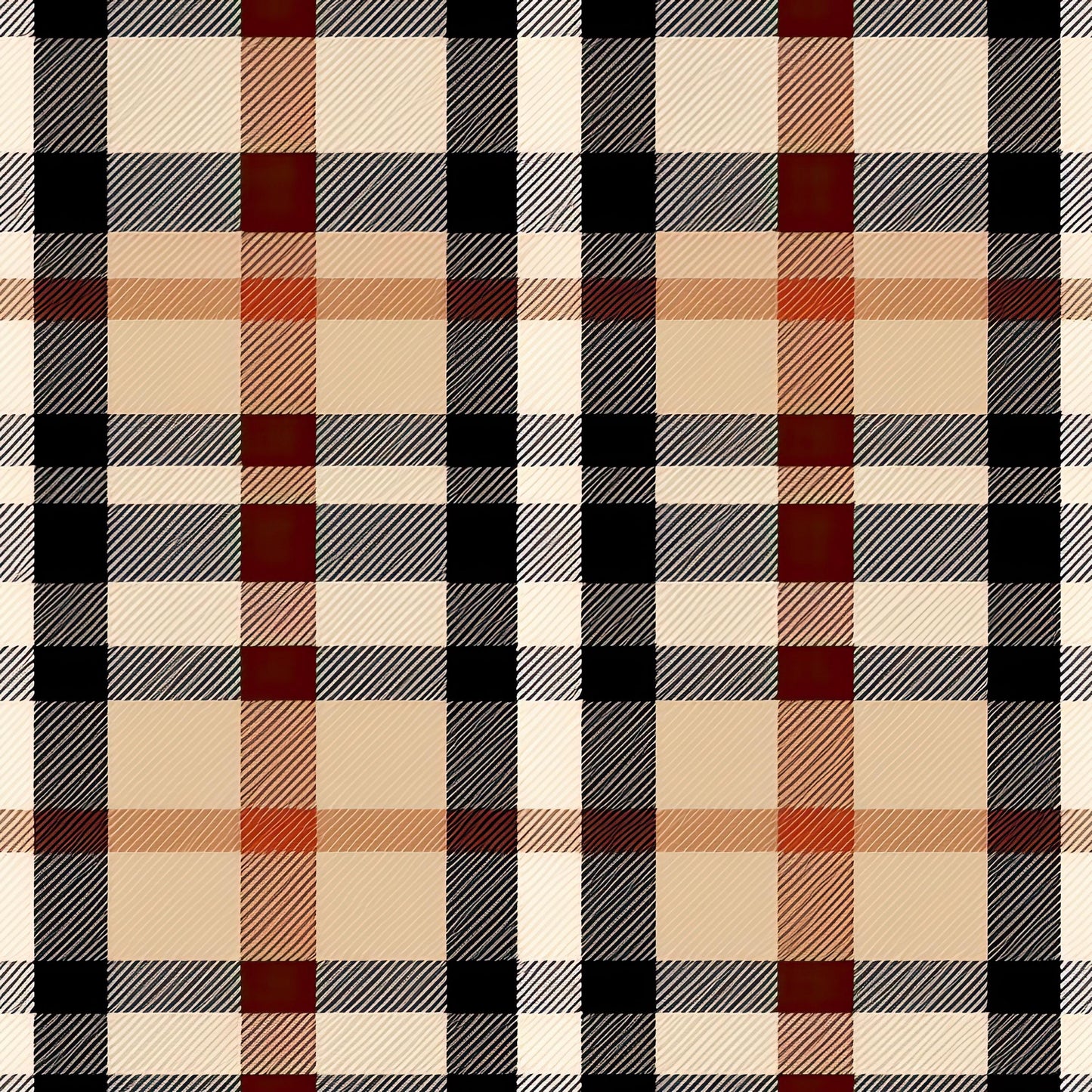 Eigenproduktion Stoff Schottische Tartans