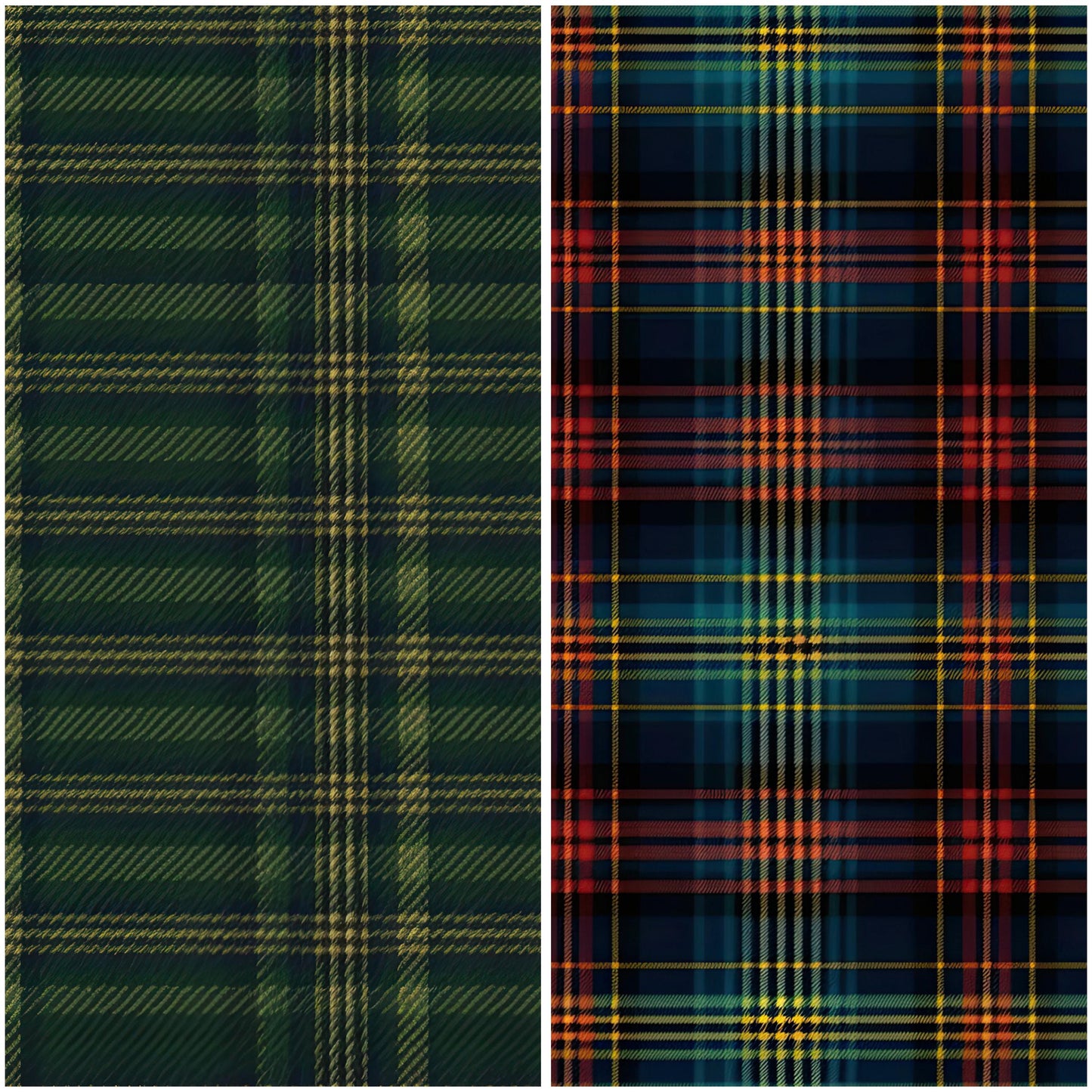 Eigenproduktion Stoff Schottische Tartans
