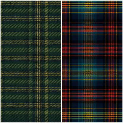 Eigenproduktion Stoff Schottische Tartans
