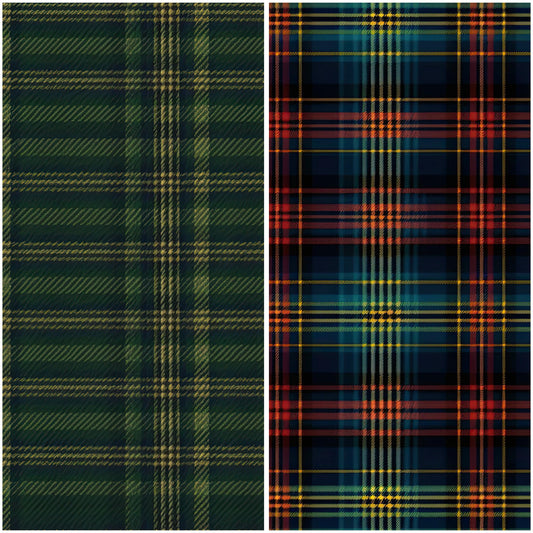 Eigenproduktion Stoff Schottische Tartans
