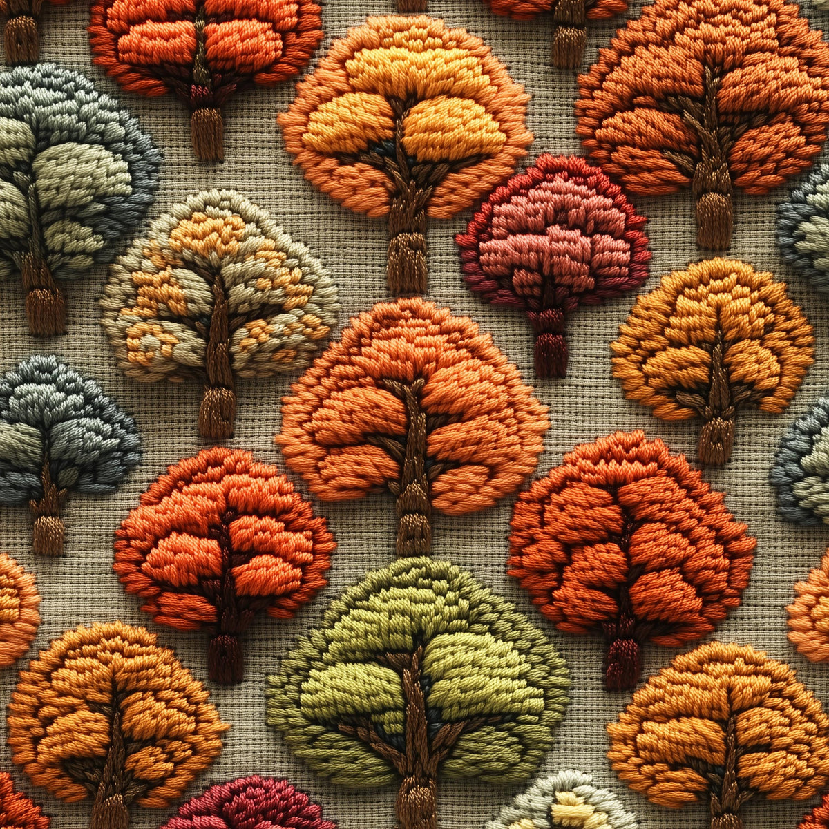 Eigenproduktion Stoff gestrickter Herbst