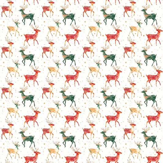 Eigenproduktion Stoff Hirsch