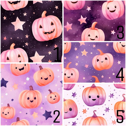 Eigenproduktion Stoff Kürbis - Halloween