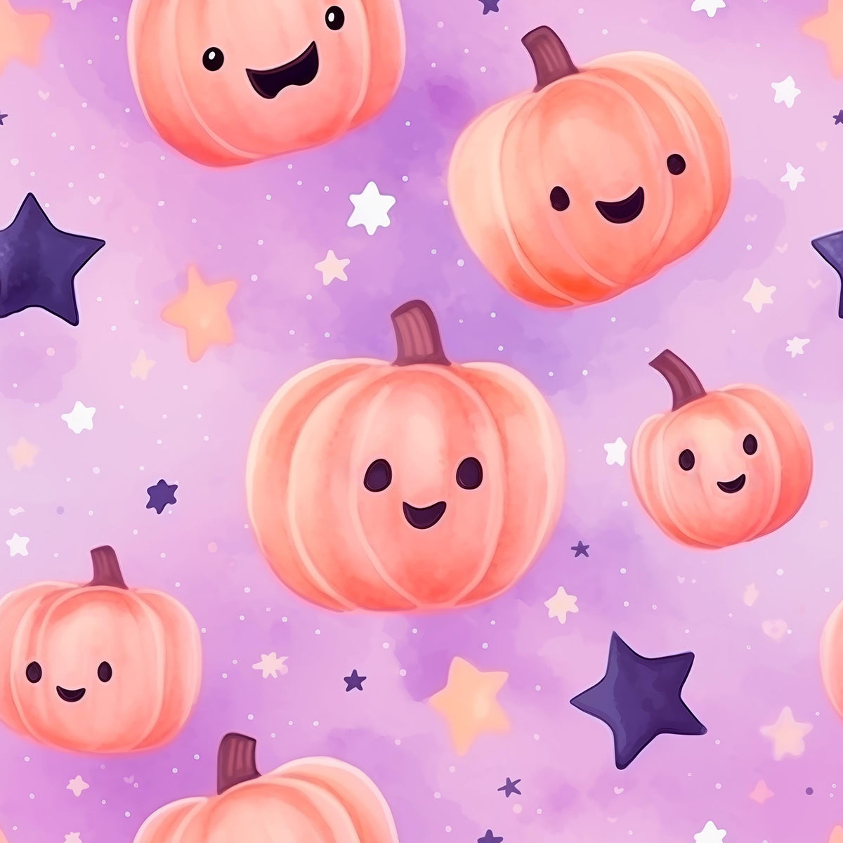 Eigenproduktion Stoff Kürbis - Halloween