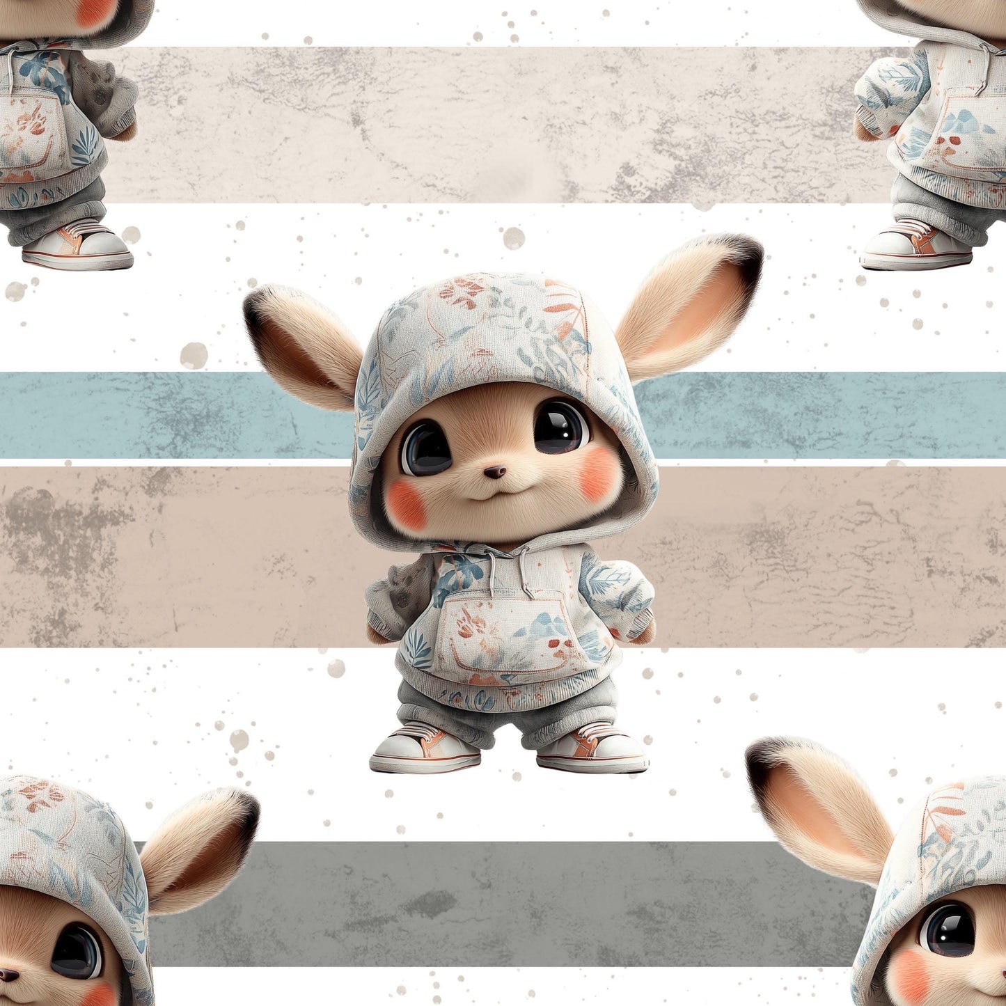 Eigenproduktion Stoff super Tier - Pika