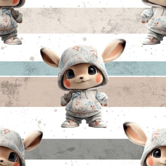 Eigenproduktion Stoff super Tier - Pika