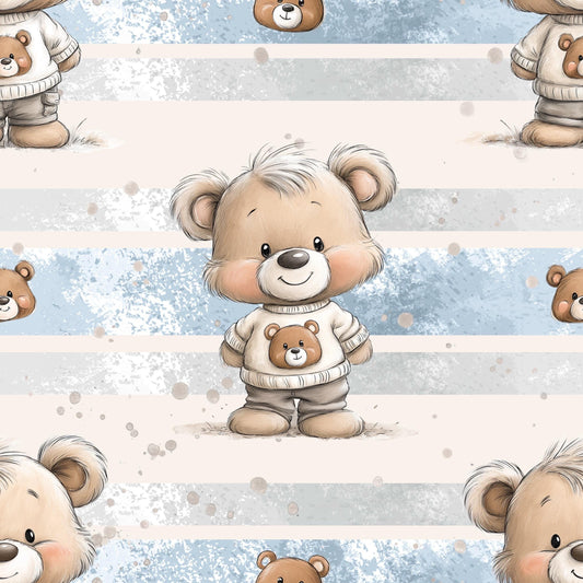 Eigenproduktion Stoff Bär