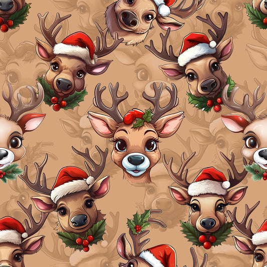 Eigenproduktion Stoff Rentier